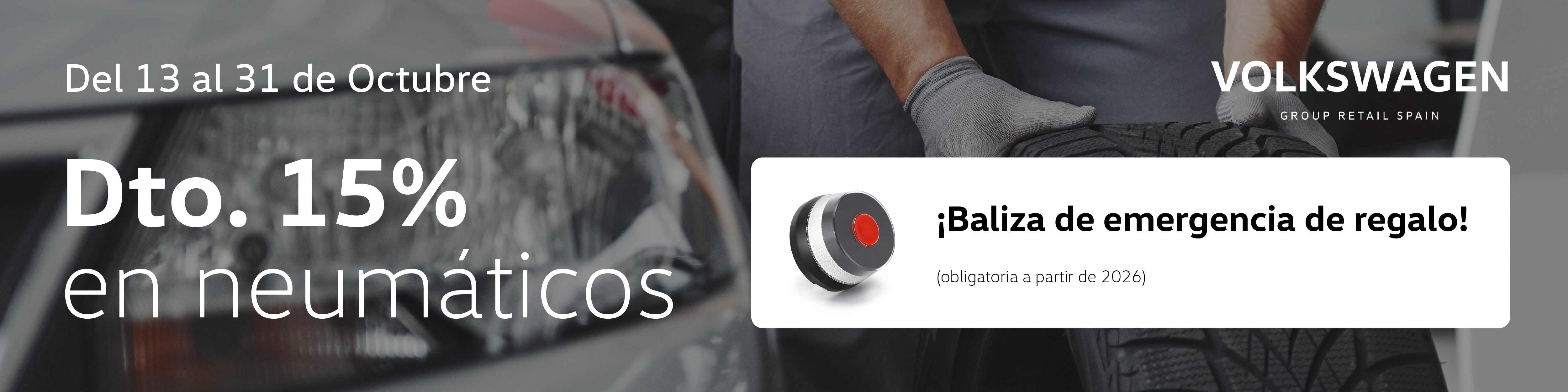 Campaña neumaticos septiembre Campaña neumaticos septiembre